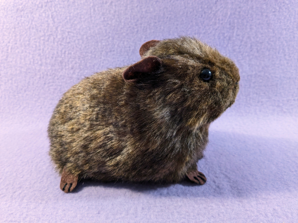 Big Agouti Brown Guinea Pig Plushie