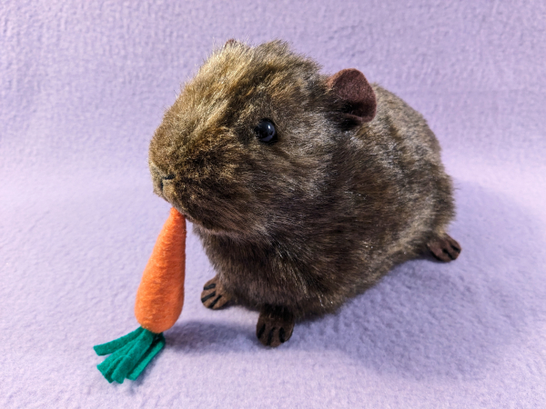 Big Agouti Brown Guinea Pig Plushie