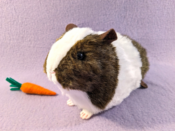 Big Agouti Brown Dutch Guinea Pig Plushie