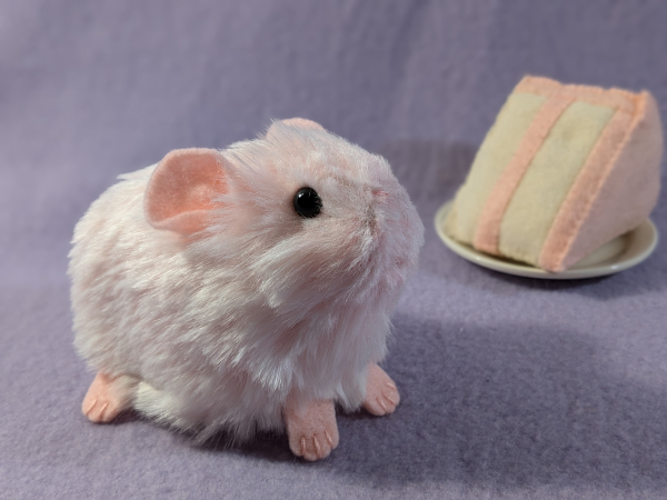 Little Pink Guinea Pig Plushie