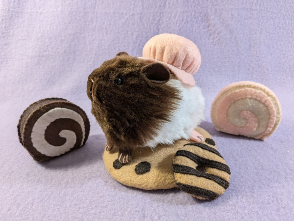 Little Neapolitan "Nea" Guinea Pig Plushie Little Neapolitan "Nea" Guinea Pig Plushie