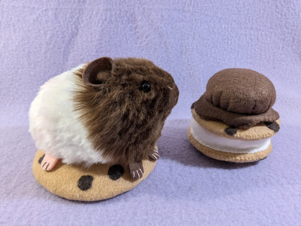 Little Neapolitan "Nea" Guinea Pig Plushie Little Neapolitan "Nea" Guinea Pig Plushie