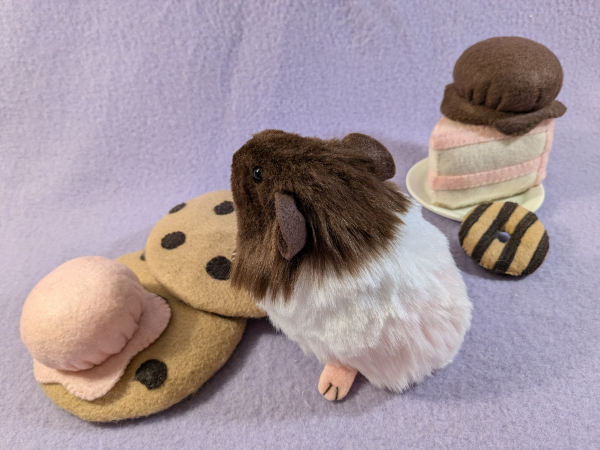 Little Neapolitan "Nea" Guinea Pig Plushie Little Neapolitan "Nea" Guinea Pig Plushie