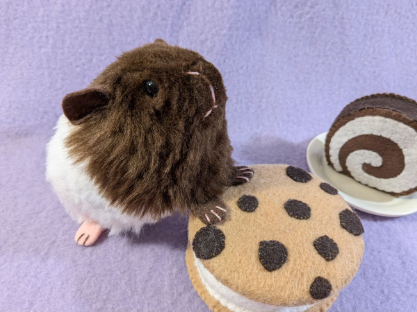 Little Neapolitan "Nea" Guinea Pig Plushie Little Neapolitan "Nea" Guinea Pig Plushie