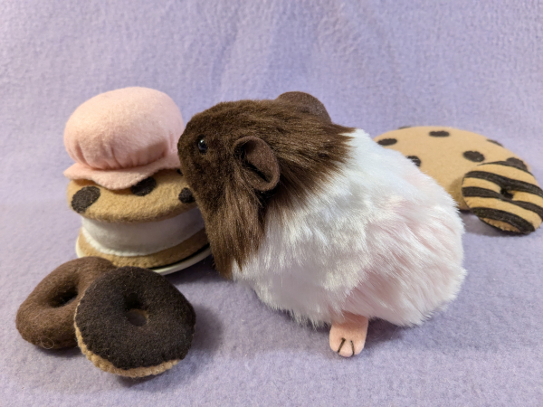 Little Neapolitan "Nea" Guinea Pig Plushie Little Neapolitan "Nea" Guinea Pig Plushie