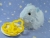 Big Light Blue Guinea Pig Plushie (Fluffy)