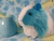 Big Turquoise Dutch Guinea Pig Plushie