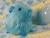 Big Turquoise Guinea Pig Plushie