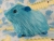 Big Turquoise Guinea Pig Plushie