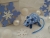 Blue Snow & Wind Mouse/Rat Ornament