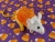 Candy Corn Mouse Plushie