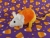 Candy Corn Mouse Plushie