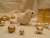 Cream with Gold Vines Guinea Pig Ornament