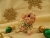 Gold, Red, & Green Snowflakes Guinea Pig Ornament