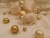 Gold Stardust Mouse/Rat Ornament