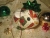 Gold, Red, & Green Guinea Pig Ornament