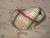 Red & Green on White Guinea Pig Ornament