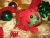 Red Poinsettias Guinea Pig Ornament