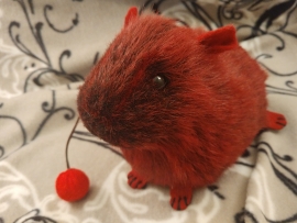 Big Cherry Bomb Guinea Pig Plushie