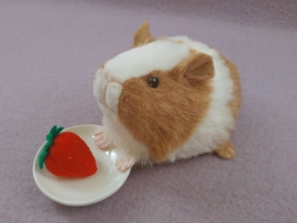 Little Golden Brown Dutch Guinea Pig Plushie