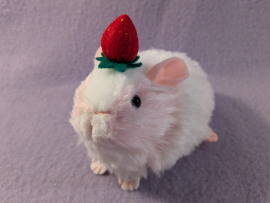 Little Pink Dutch Guinea Pig Plushie