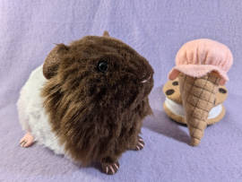 Big Neapolitan "Nea" Guinea Pig Plushie