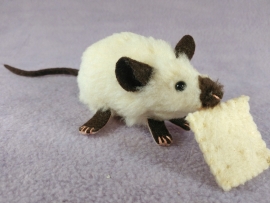 Siamese Mouse Plushie