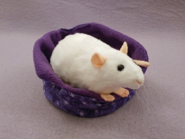 White Rat Plushie