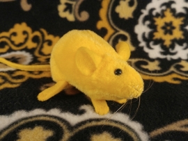 Yellow Mouse Plushie
