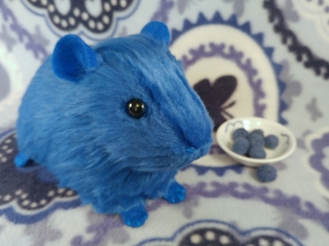 Big Blue Guinea Pig Plushie