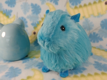 Big Turquoise Guinea Pig Plushie