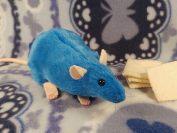 Blue Rat Plushie