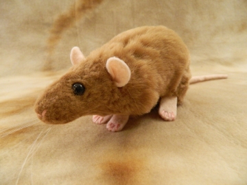 Fawn Rat Plushie