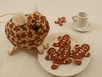 Gingerbread Guinea Pig Ornament