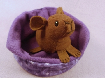 Little Brown Hairless Guinea Pig Plushie