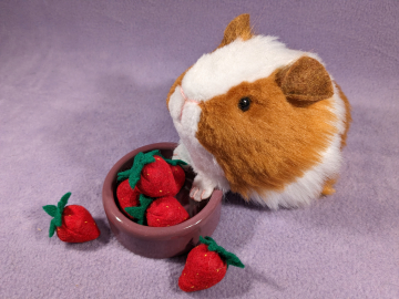 Little Ginger Dutch Guinea Pig Plushie