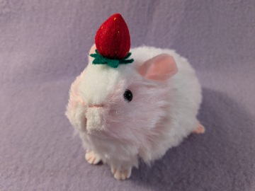 Little Pink Dutch Guinea Pig Plushie