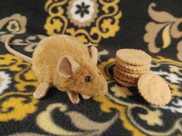 Tan Mouse Plushie